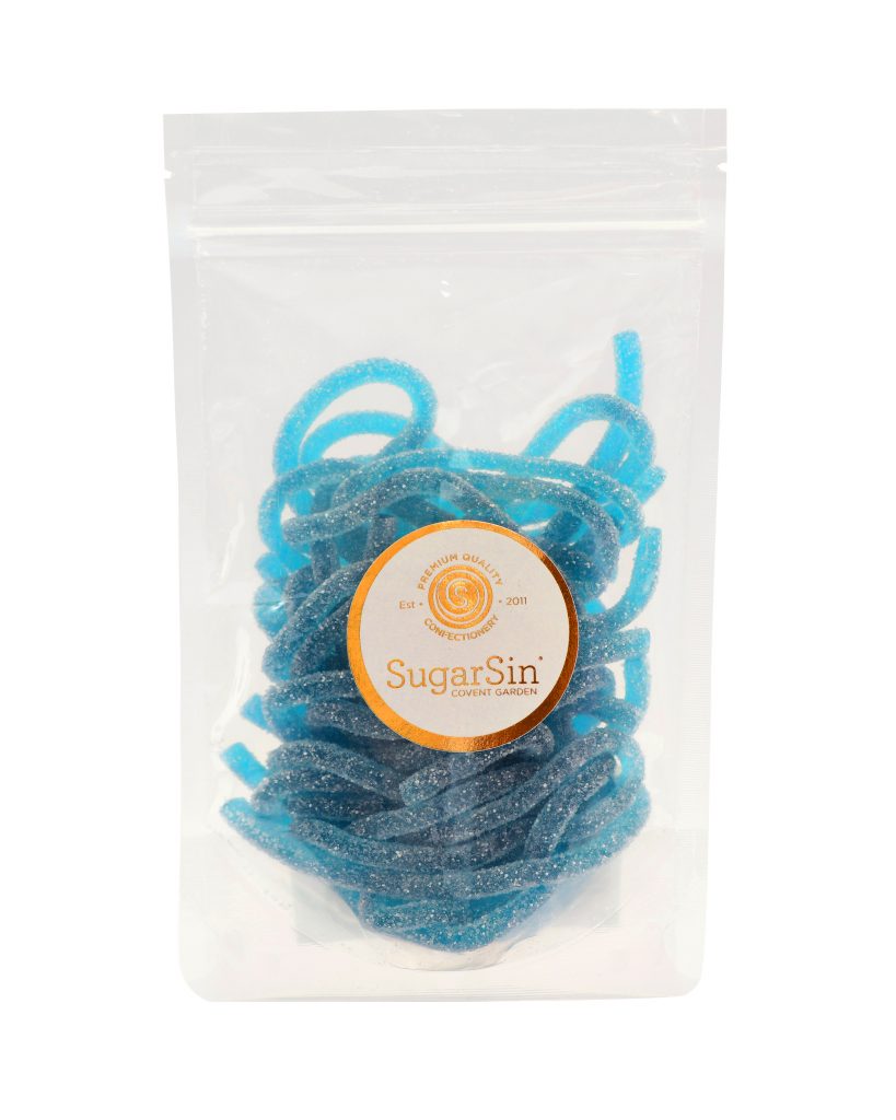 Bag Laces Raspberry T1 Sour Raspberry Laces – SugarSin
